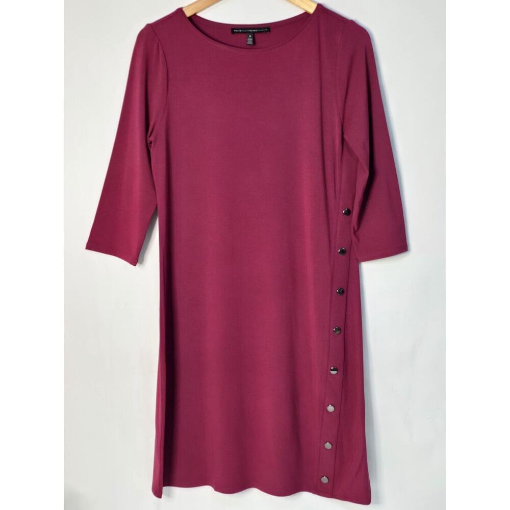 White House Black Market Red Dress - Picture 2 of 6